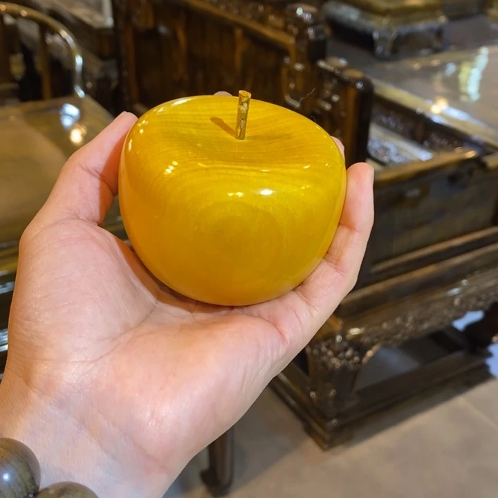 楠木苹果一木挖一个实心料