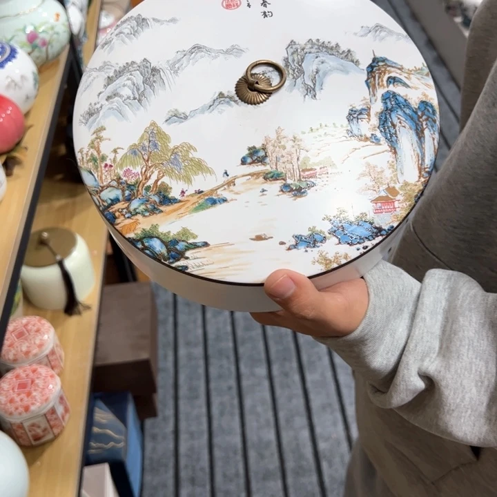 茶叶罐陶瓷家用储物罐轻微瑕疵品介意勿拍