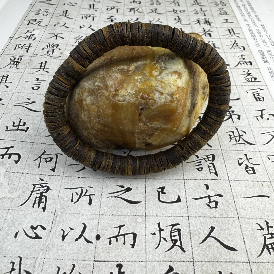 z-920【马泥涝虎斑老料沉水】单圈8mm、8.41g