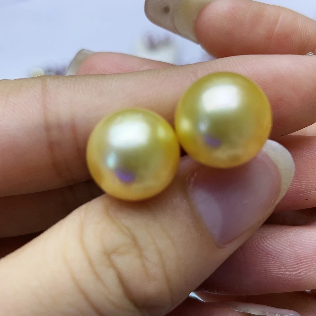 银S925镶嵌套装海水珍珠