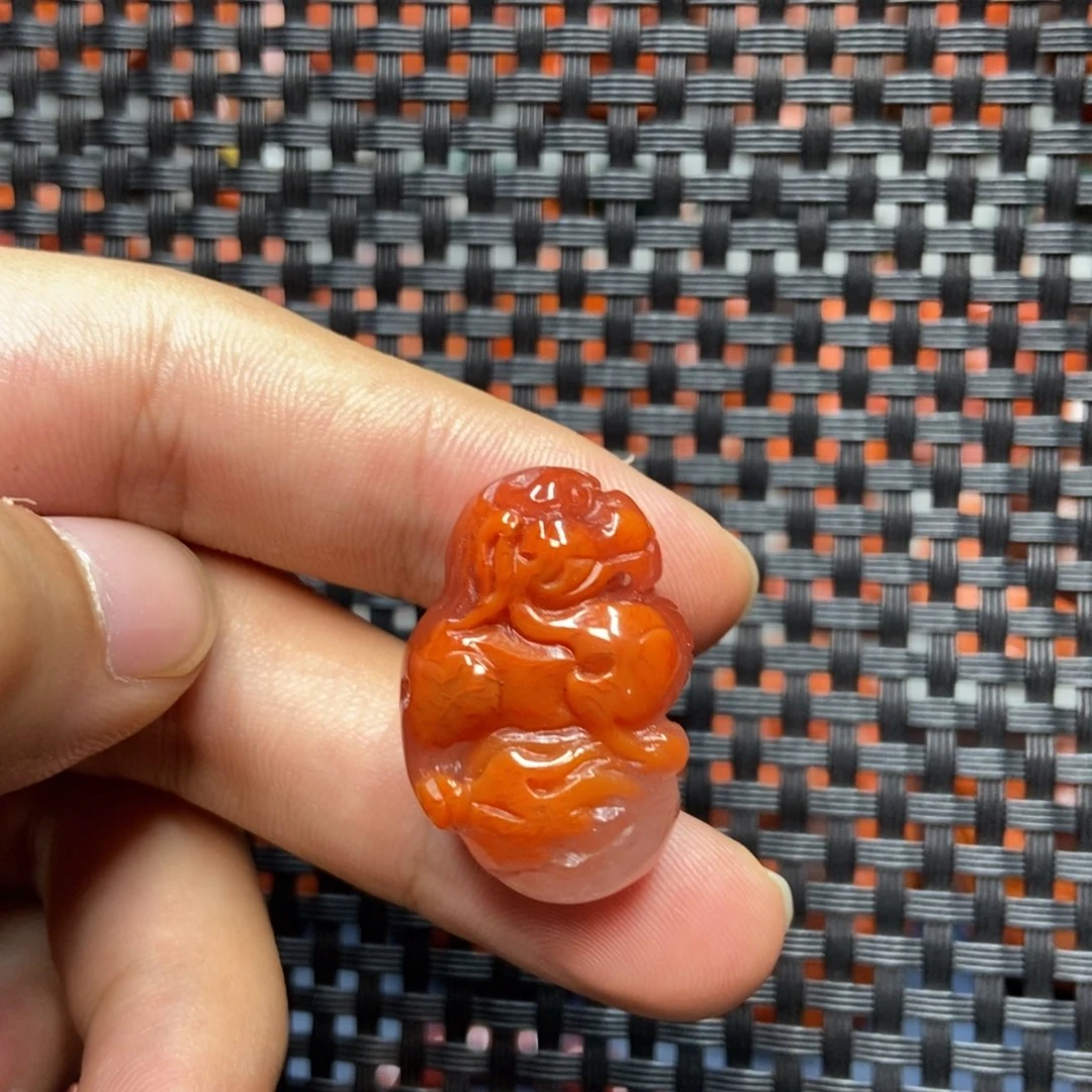 南红玛瑙未镶嵌吊坠(不含链)