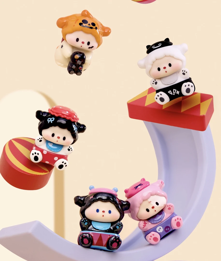 【拆盒拆袋】噜噜狗宝宝游园会系列萌粒盲袋潮玩盲盒