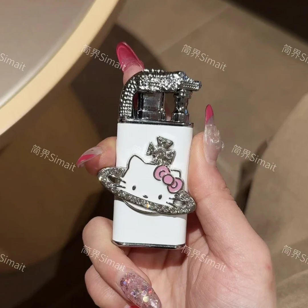 【正品品质网红同款】kitty凯蒂天使之翼精致轻奢高级打火机送女友