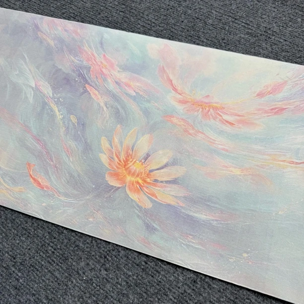 【纳米三生溪畔长卷】大风堂特制涂层半生熟书法国画作品长卷纸