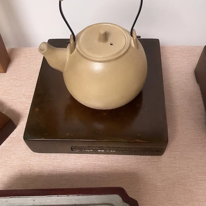 大漆金砖底座20x20x5厘米