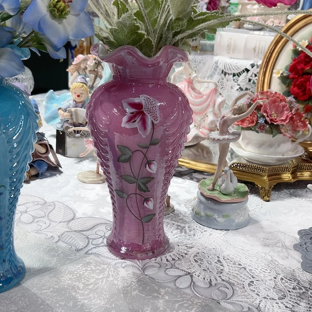 陶瓷0131福利粉色美人瓶