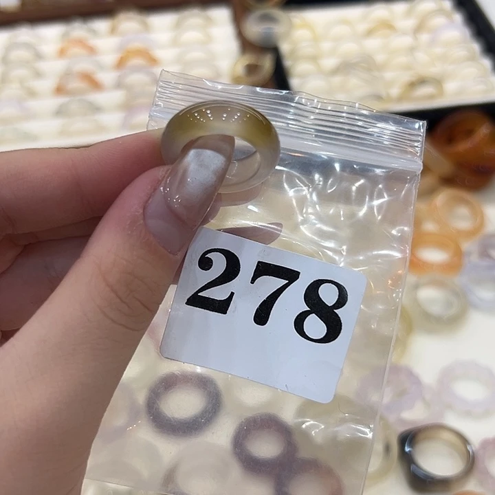 玛瑙/玉髓合金戒指278港12