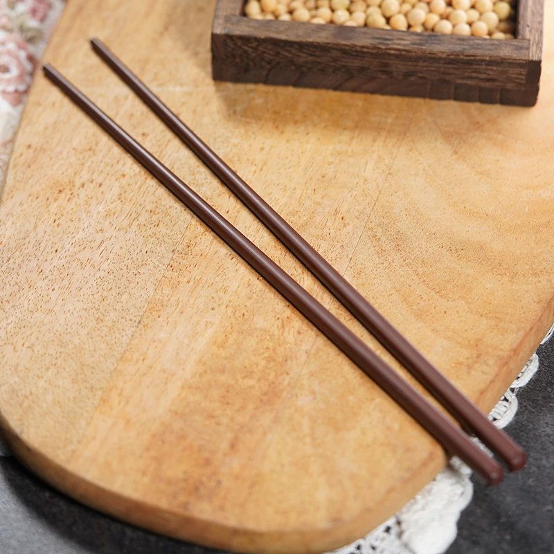 苏一堂紫砂筷子5双/10双宜兴原矿紫砂经久耐用防滑摩擦力好耐高温