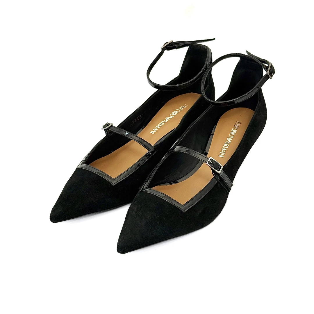 未使用 EMPORIO ARMANI/安普里奥·阿玛尼 女士低跟凉鞋 100936273