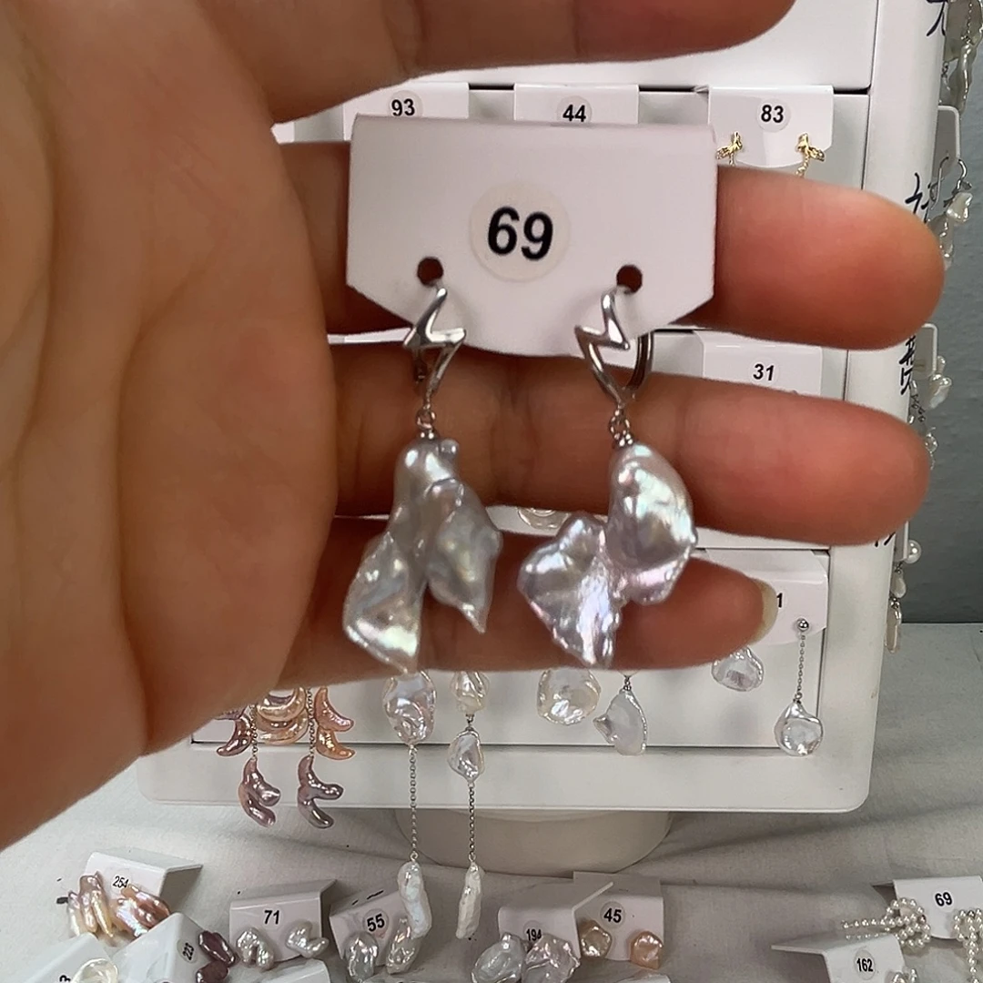 张***芳非金属925银无淡水69
