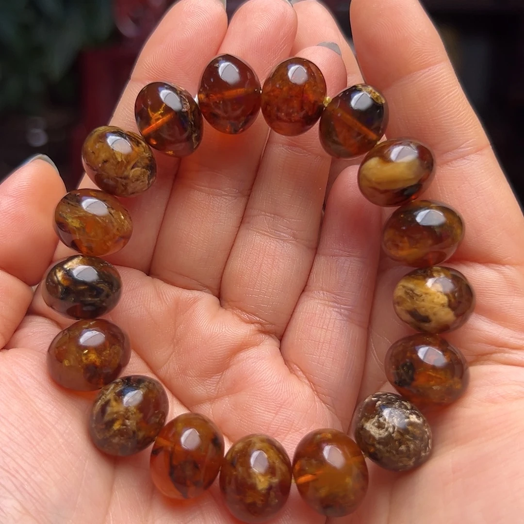 琥珀未镶嵌裸石抚顺琥珀10006十五