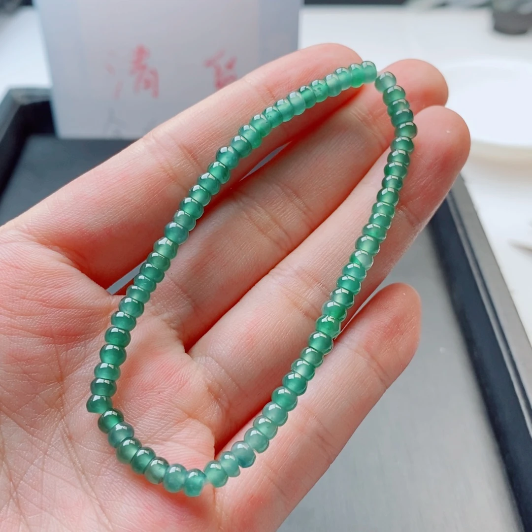 未镶嵌手链翡翠手串