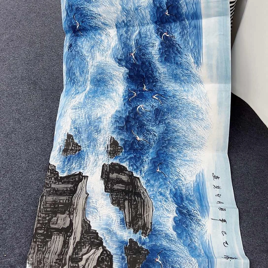 国画事事顺心如意万事如意万事