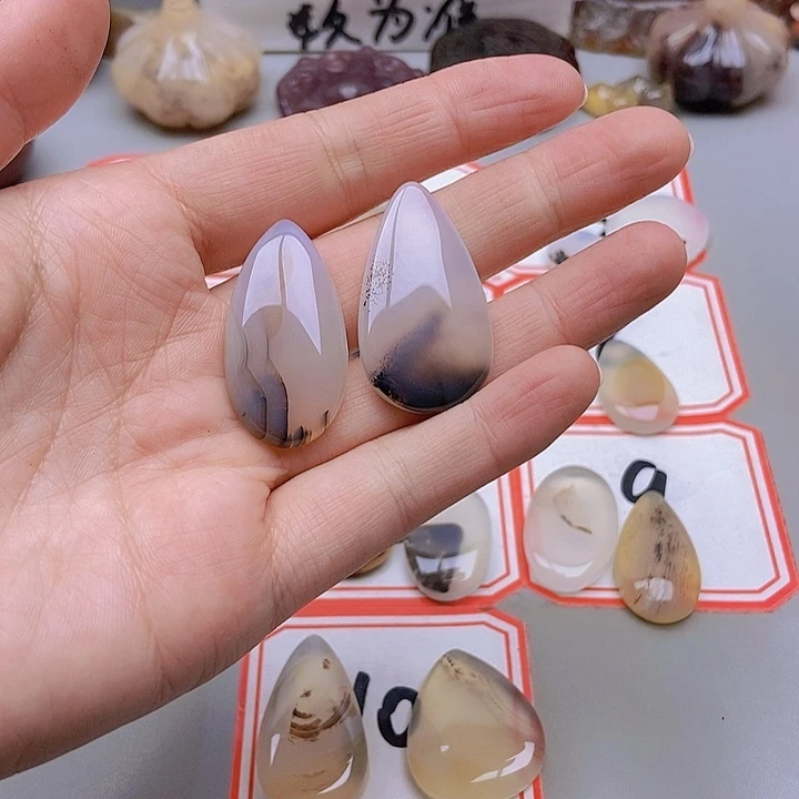 【闪购商品】未镶嵌玛瑙/玉髓珠宝半成品游**涯