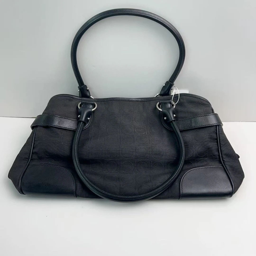 95新 FERRAGAMO/菲拉格慕 菲拉格慕黑色手提包