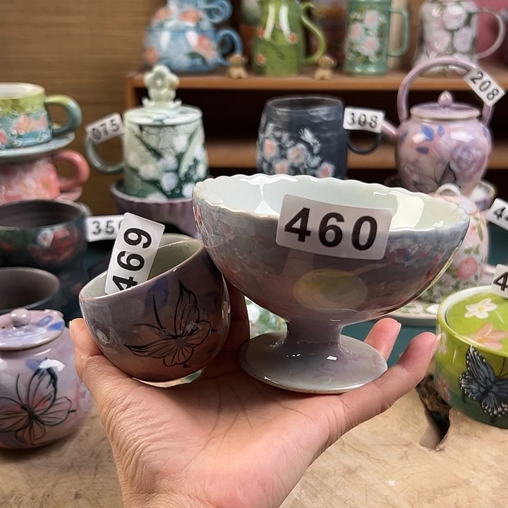 小***美景德镇陶瓷手绘作品469 460