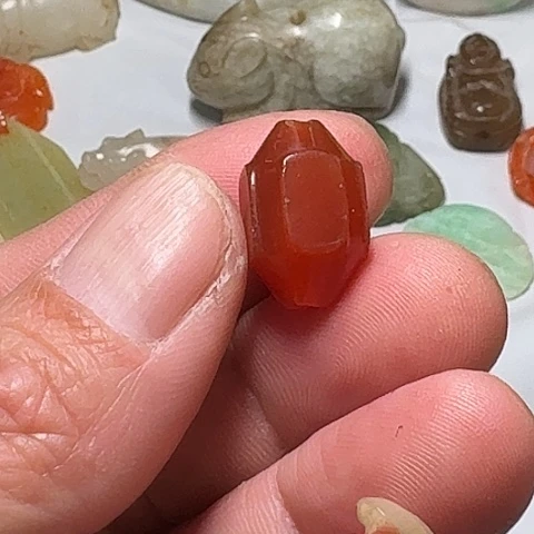 玛瑙/玉髓手链合金饮**源