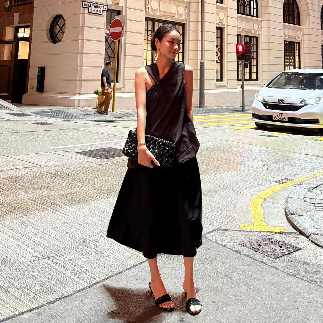 KEEP KAPU靠谱【生日套装】经典时尚波浪A字高腰半身裙KP250874