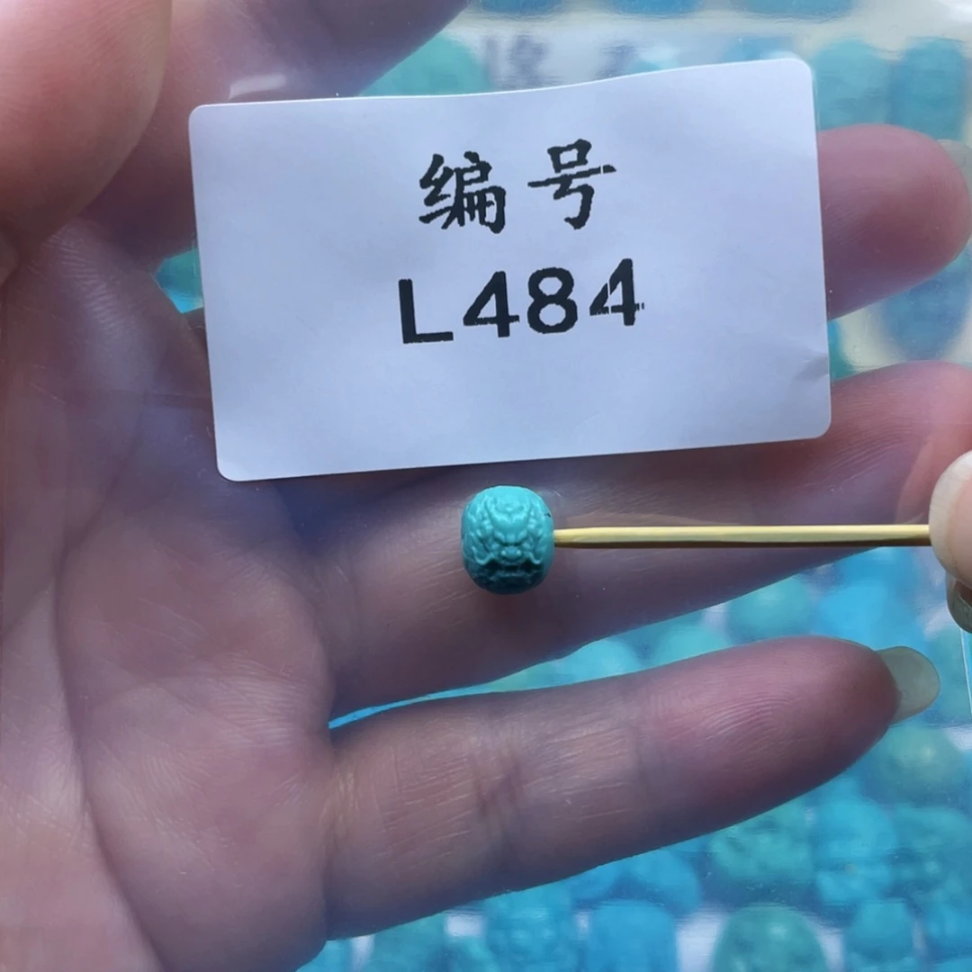 绿松石珠宝奇石银S925镶嵌