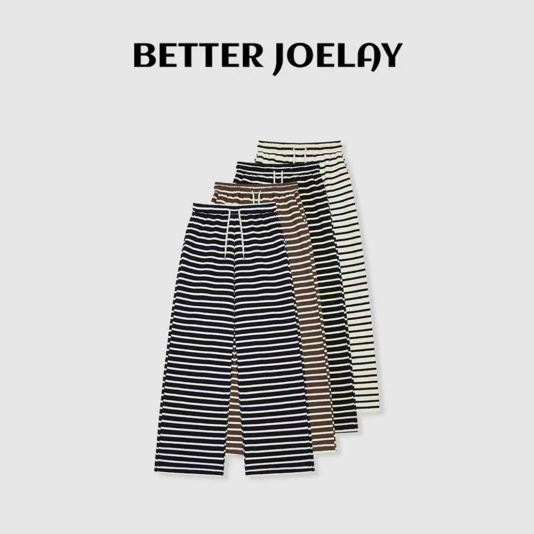 BETTER JOELAY-【钢琴键】时尚休闲风直筒裤子宽松百搭KKH2361