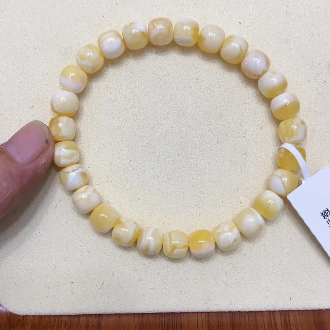 手串蜜蜡未镶嵌精工8mm老型手串