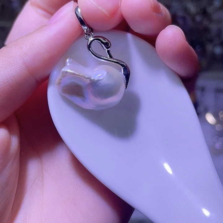 颈饰合金淡水珍珠42