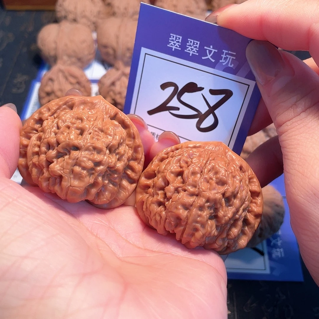 桃核把件258号官帽4.6