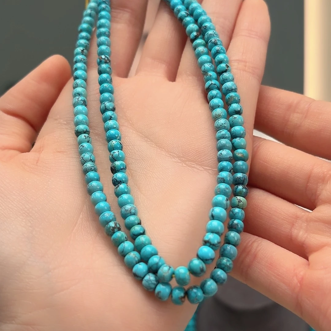 绿松石未镶嵌颈饰