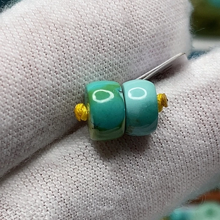 绿松石未镶嵌天然原矿 地大质检