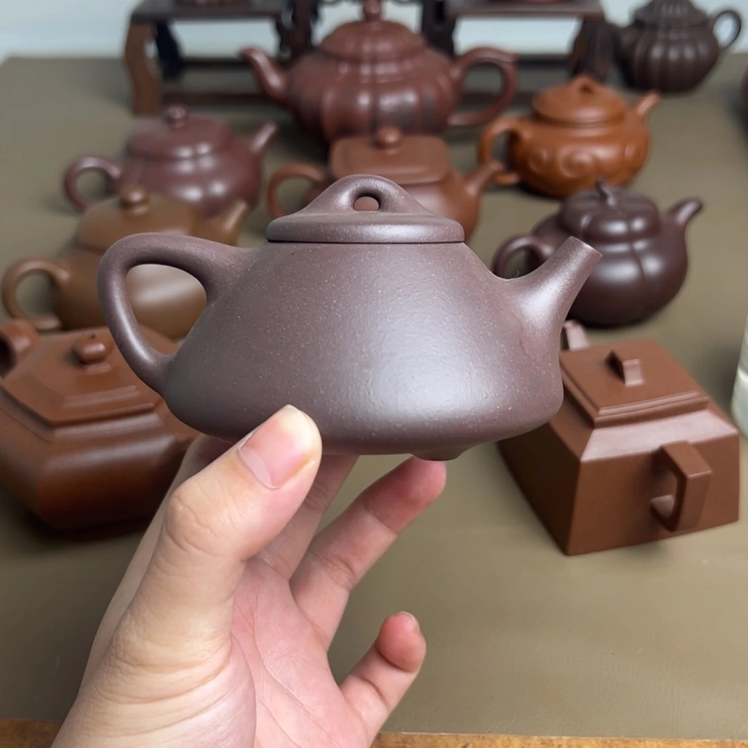 茶壶紫砂半手子也200cc