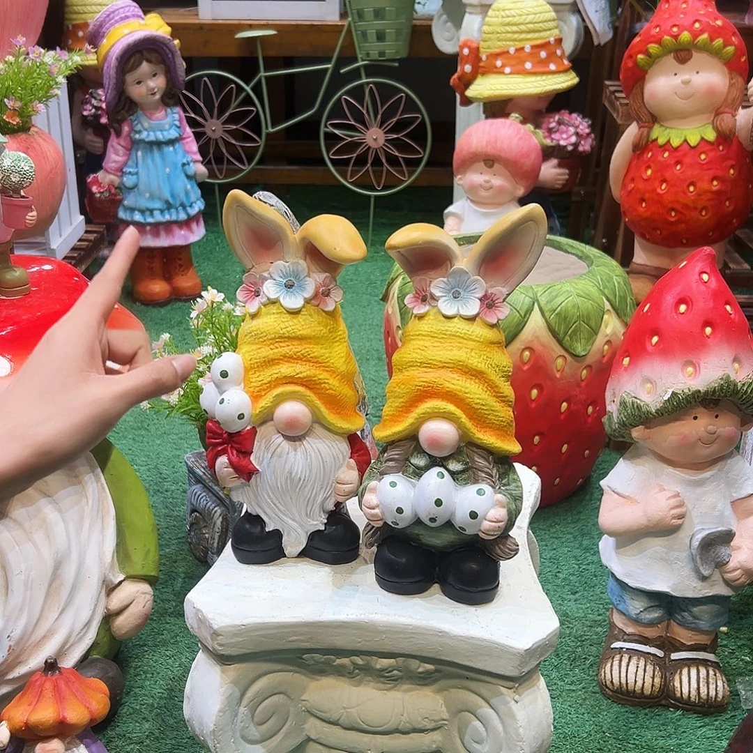 花园摆件红红火火