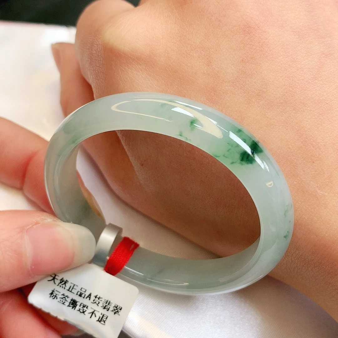 【闪购商品】翡翠手镯未镶嵌缅甸天然a货翡翠
