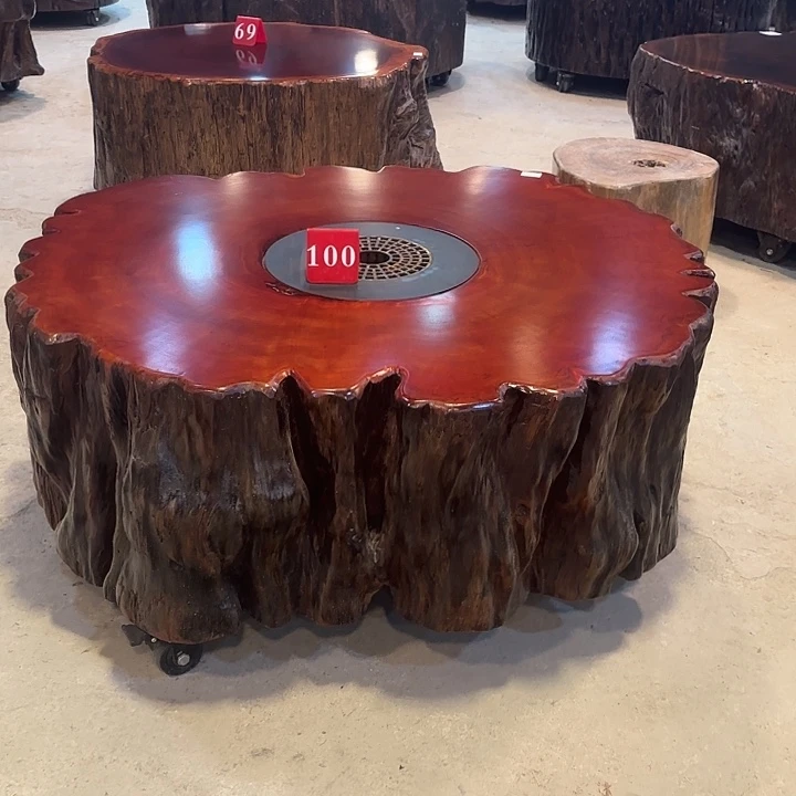 背***方木原木实木茶几定金