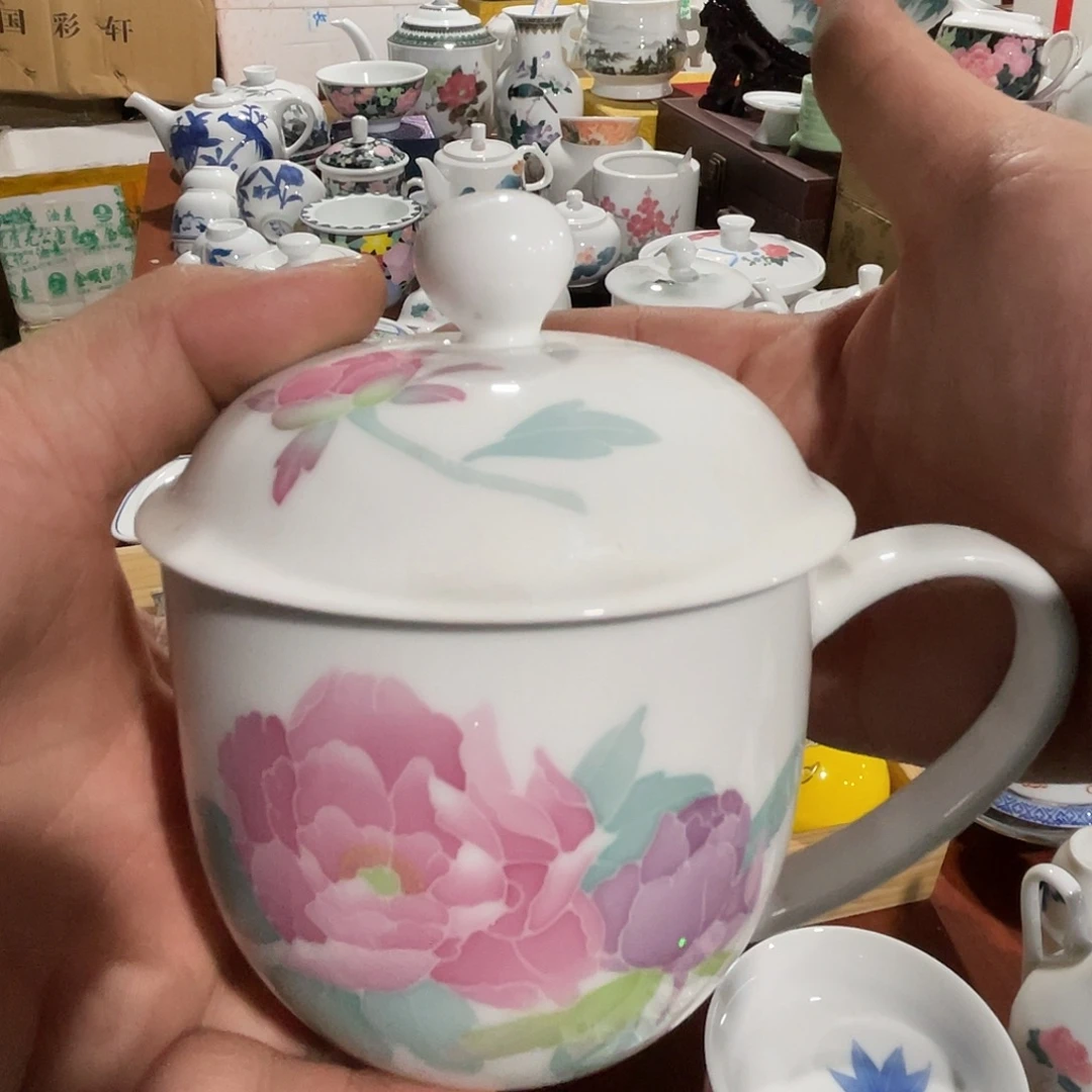 醴陵老厂瓷微瑕慎拍