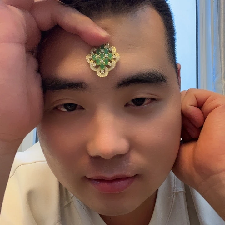 翡翠未镶嵌耳饰222222