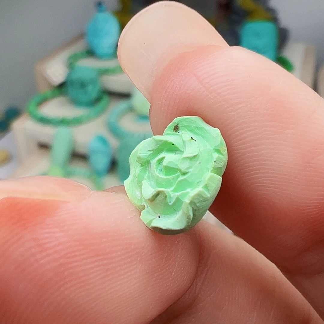 未镶嵌绿松石主播万珍