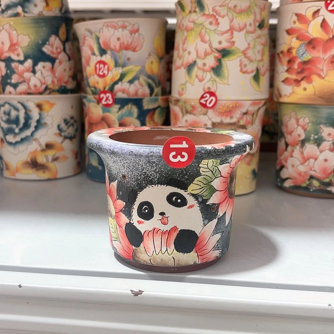 紫砂花盆手工花盆默认微瑕8/8
