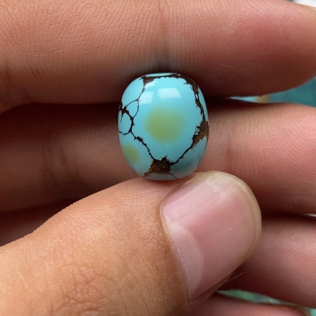 绿松石未镶嵌颈饰