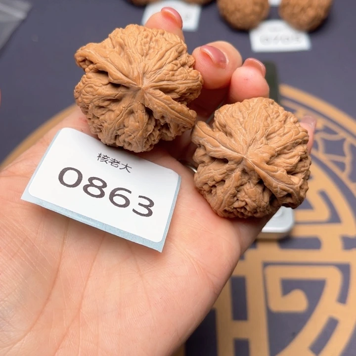 文玩核桃把件41大粗筋 0863
