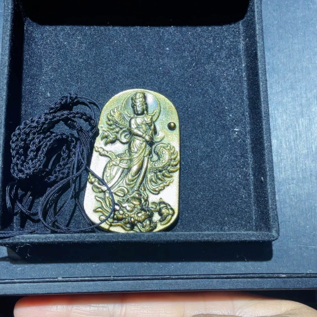 【闪购商品】黑曜岩吊坠(不含链)未镶嵌彩**学
