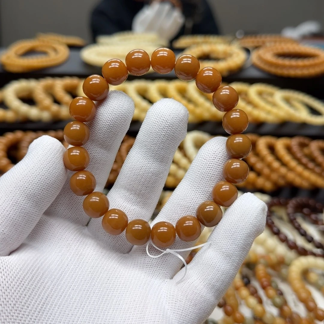 手串菩提根/象牙果卡11 珑珠 11年 精工