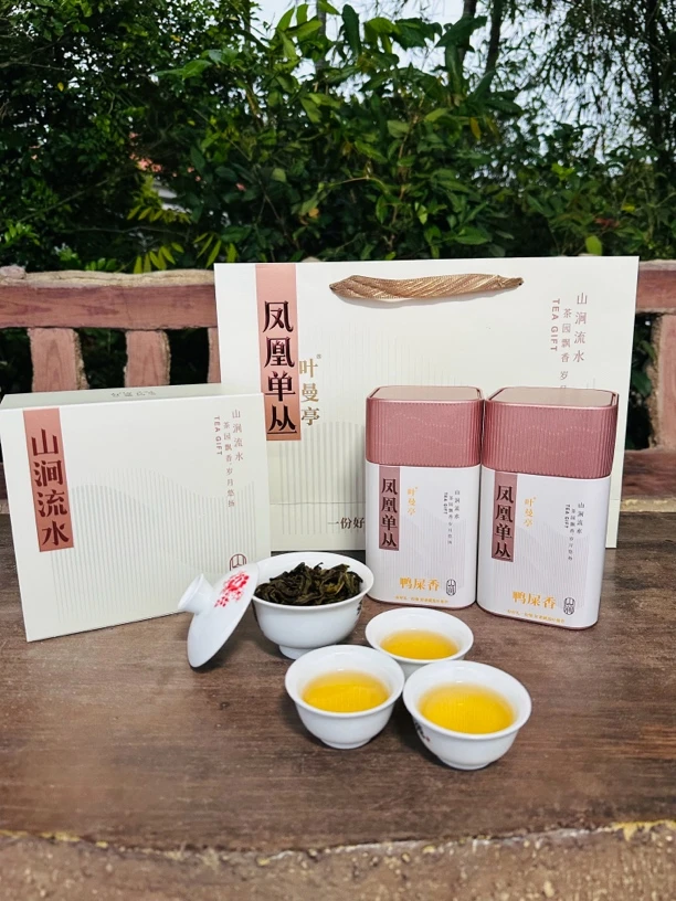 潮州凤凰单丛茶鸭屎香清香型罐装