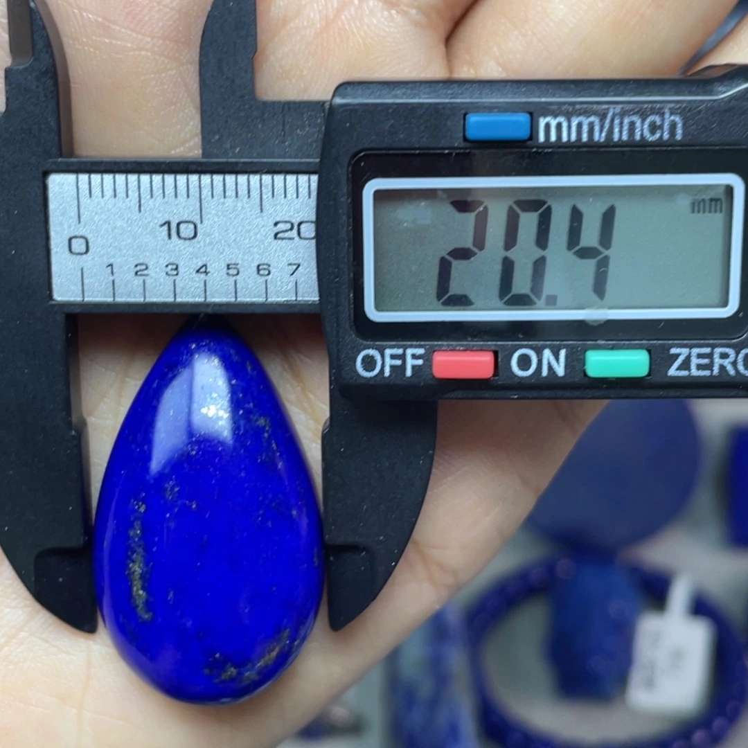 未镶嵌青金石20×35mm水滴吊坠