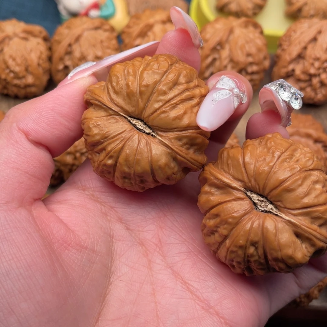 把件文玩核桃圆底精配南瓜43