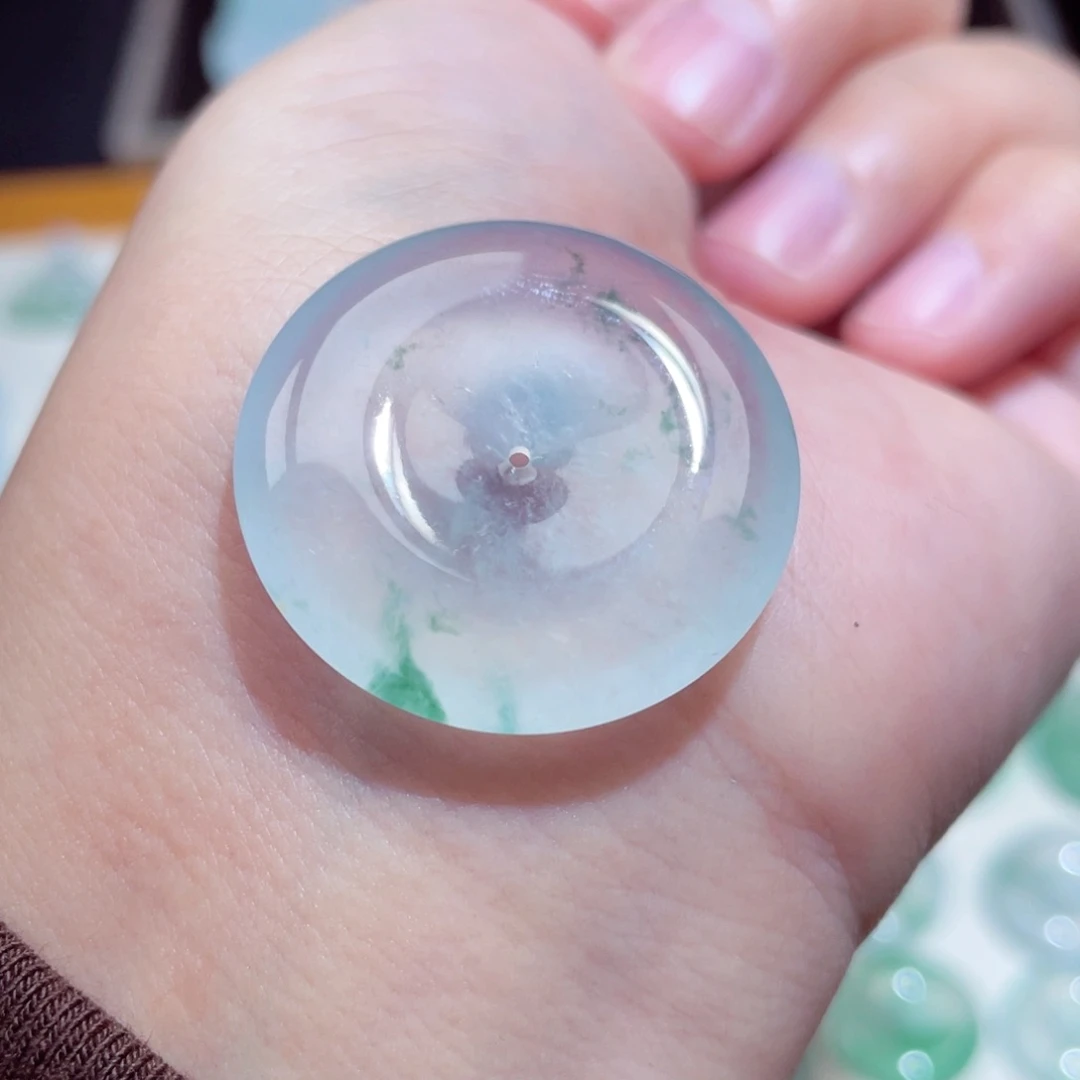 颈饰未镶嵌翡翠扣子