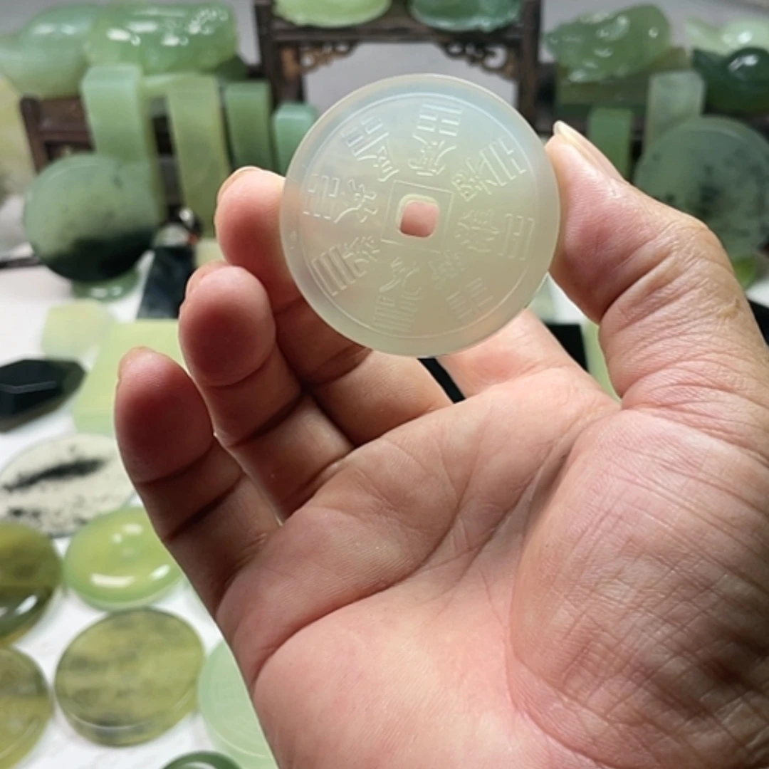 【闪购商品】未镶嵌岫玉挂件、