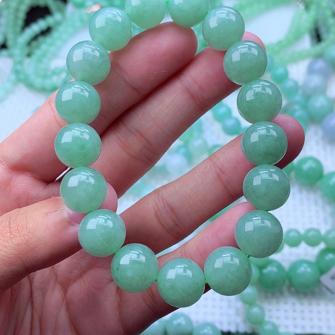 翡翠未镶嵌毛衣链