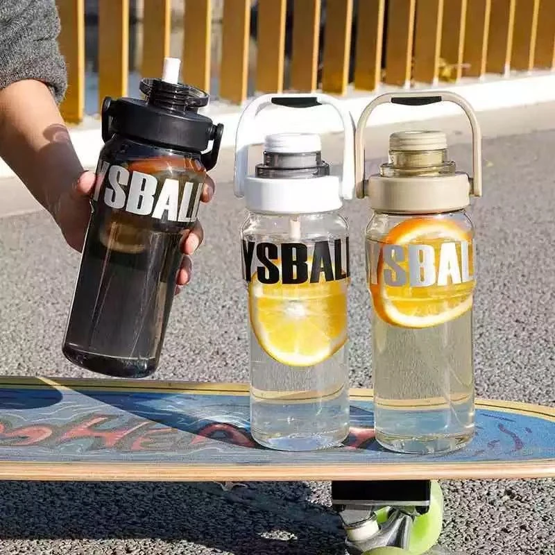 【新品】大容量吸管水杯