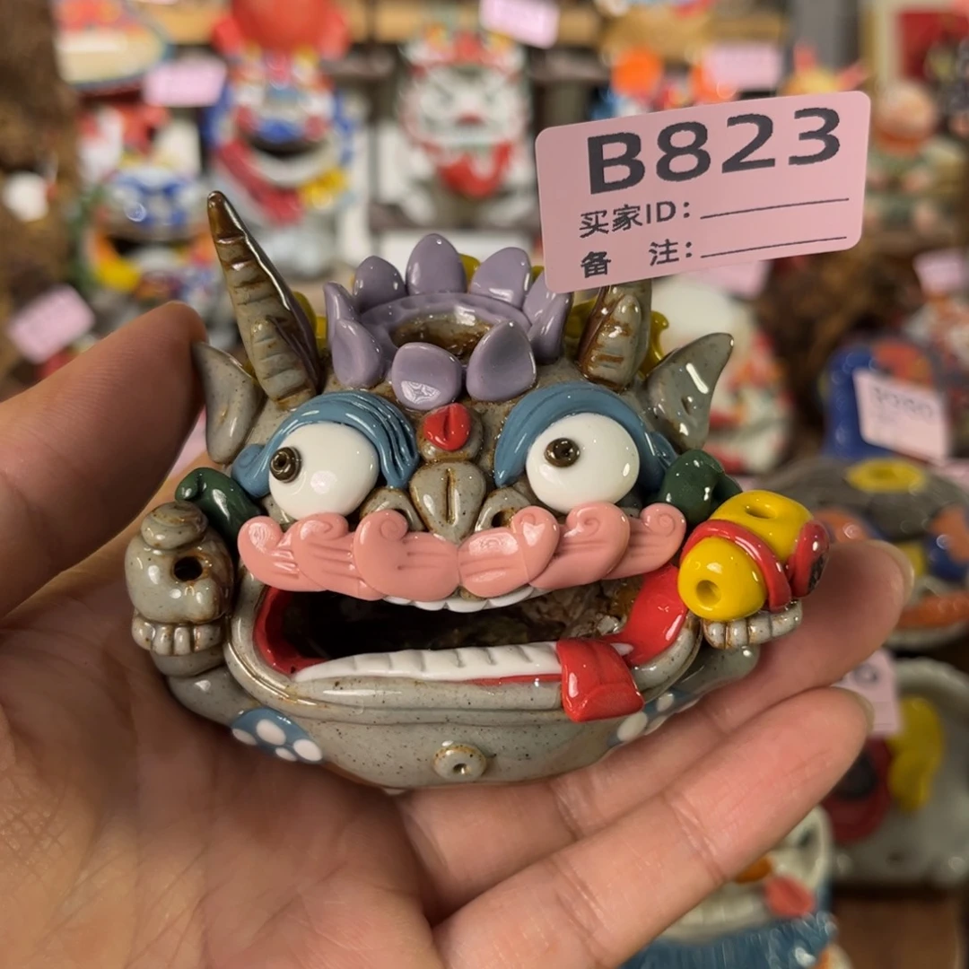 泥塑纯手工茶宠摆件