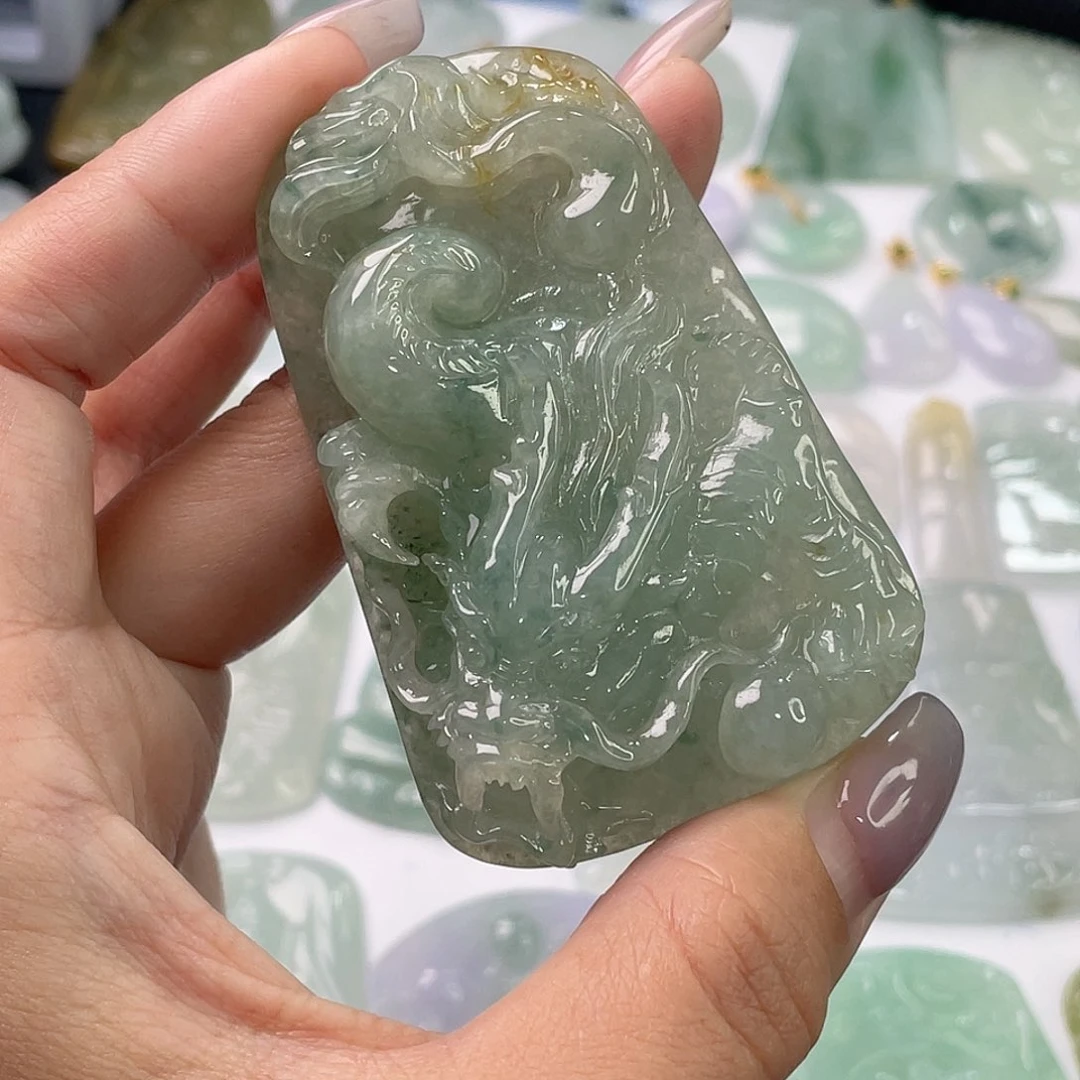 吊坠(不含链)未镶嵌翡翠1